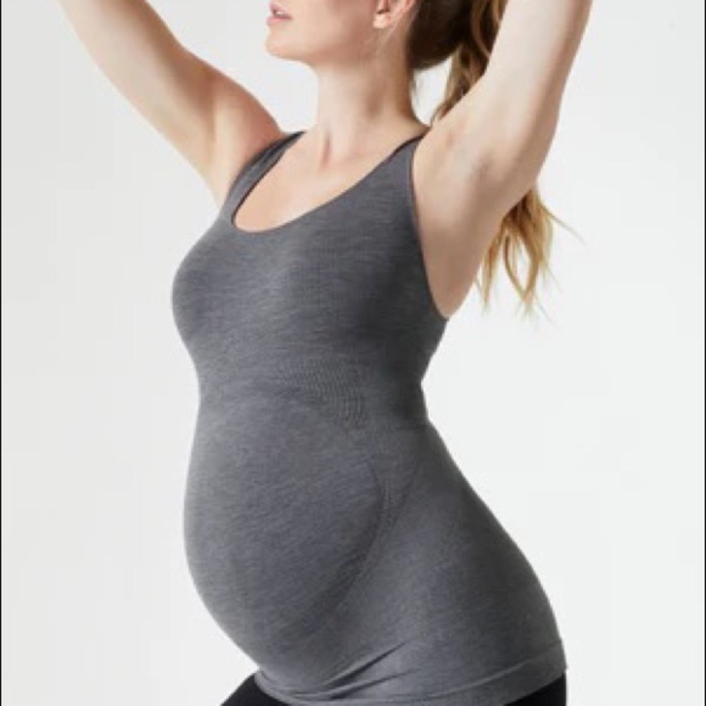 Blanqi Maternity SportSupport Crossback Tank Top NWT